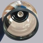 Retro Cylinder Glass Dome 1-light Pendant Light BulbSquare