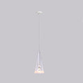 Minimalist Clear Glass Cone Shade 1/3 Light Pendant Light BulbSquare