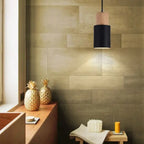 Nordic Macaron Cylinder Aluminum 1-light Single LED Pendant Light Lumendat