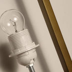 Modern Classical Minimalist Iron Cloth 1-Light Wall Sconce Lamp