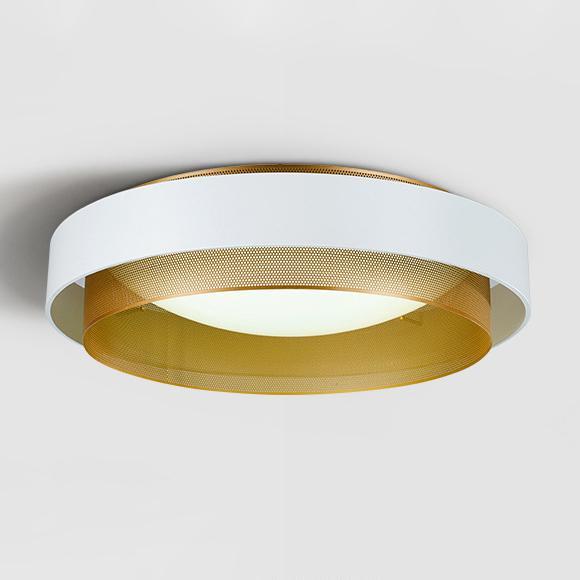 Nordic Minimalist Post-modern Creative Flush Mount Ceiling Lamp BulbSquare