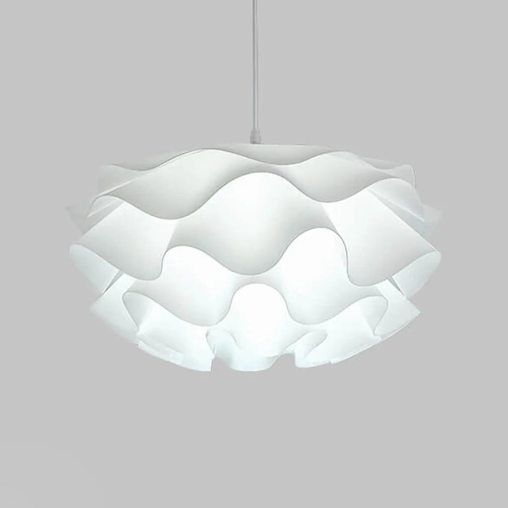 Modern Minimalist Iron Acrylic Floral Petal 1-light Pendant Light for Living Room Lumendat