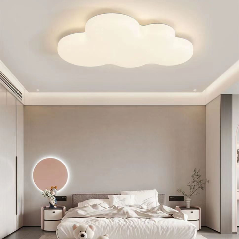 Lumendat Contemporary Creative Kids Cloud PE LED Flush Mount Ceiling Light For Bedroom Lumendat