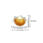 Contemporary Creative Aluminum Bird's Nest 3/5-Light Wall Sconce Lamp For Living Room