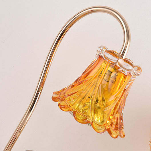 Nordic Classical Bellflower 1-Light Melting Wax Table Lamp Lumendat