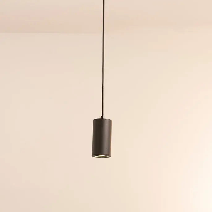 Nordic Minimalist Column Iron Mini 1-light Pendant Light Lumendat