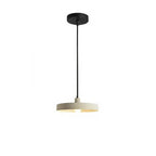 Modern Minimalist Aluminum Disc 1-light Pendant Light for Living Room BulbSquare