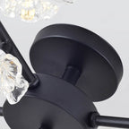 Nordic Creative Plum Blossom Tree Branch LED Semi-flush Mount Ceiling Light