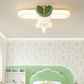 Lumendat Modern Simplicity Kids Iron PE Plane LED Flush Mount Ceiling Light For Bedroom Lumendat