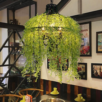 Creative Plant Vine 3-light Chandelier – Botanical Lobelia & Willow Designs