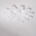 Modern Minimalist Xiang Yun Iron Acrylic LED Semi-Flush Mount Ceiling Light For Living Room