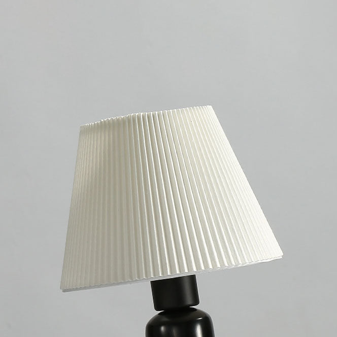 Lumendat Creative Soldier Resin Fabric Cone Kids 1-Light Table Lamp Lumendat
