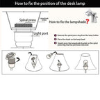 Traditional European Rose Vase Base Resin Fabric 1-Light Table Lamp For Bedroom Lumendat