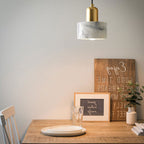 Modern Light Luxury Marble Metal 1-light Pendant Light