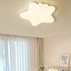 Lumendat Contemporary Creative Kids Star Moon Iron PE LED Flush Mount Ceiling Light For Bedroom Lumendat