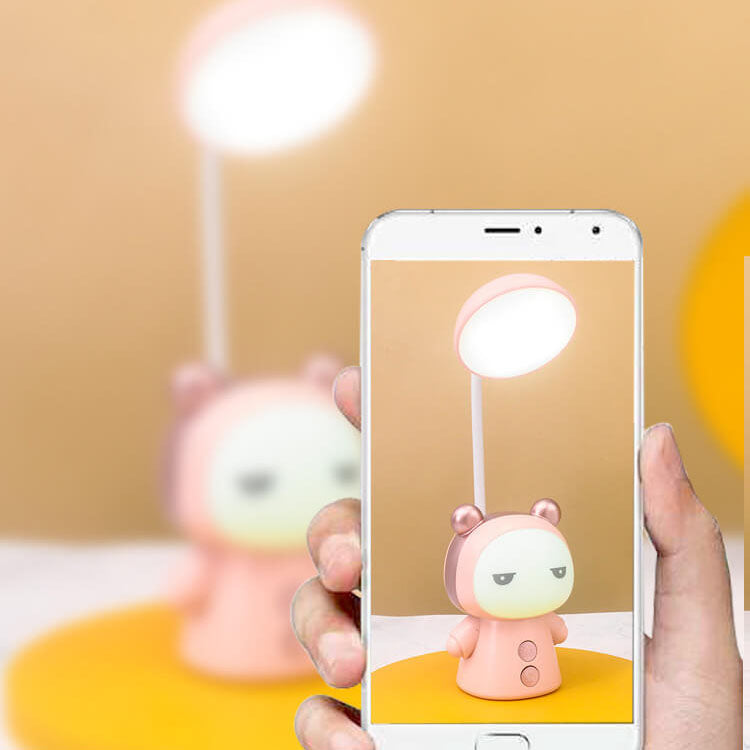 Lumendat Cartoon Doll ABS Colorful Eye Care LED Kids Desk Lamp Lumendat