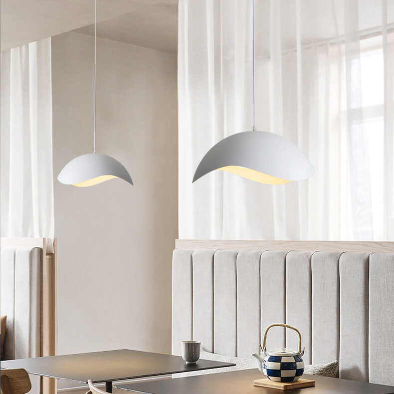 Nordic Minimalist Dome Wave Design LED Pendant Light BulbSquare