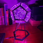 Infinity Dodecahedron LED Night Light Art Table Lamp Lumendat