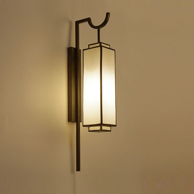 Modern Light Luxury Vintage Iron Cloth 1-Light Wall Sconce Lamp Lumendat