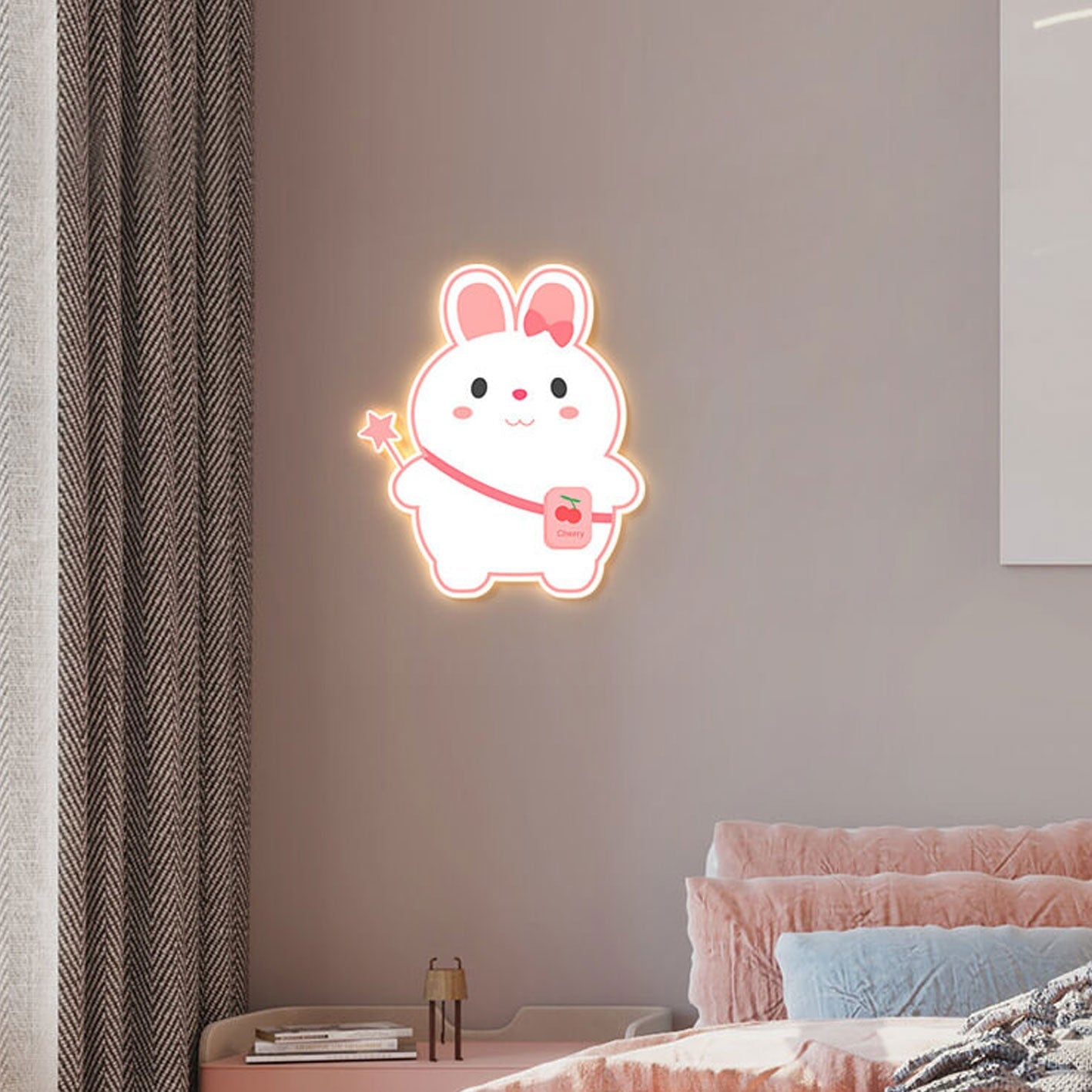 Lumendat Creative Cartoon Rabbit Unicorn Kids LED Wall Sconce Lamp Lumendat