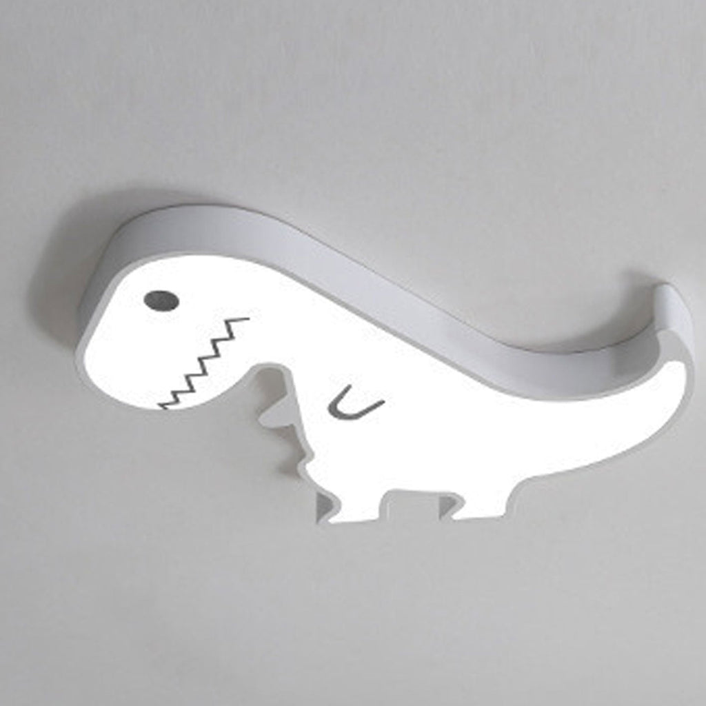 Lumendat Cartoon Creative Metal Dinosaur LED Flush Mount Ceiling Light Lumendat