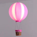 Scandinavian Modern Creative Hot Air Balloon Iron Acrylic 1-light Pendant Light BulbSquare