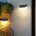 Modern Outdoor Curved  Waterproof LED Garden Wall Sconce Lamp