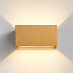 Nordic Minimalist Aluminum Square Flat Adjustable Beam LED Reading Wall Sconce Lamp