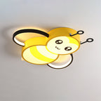 Lumendat Cartoon Creative Bees Acrylic Iron LED Flush Mount Ceiling Light Lumendat