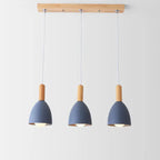 Nordic Minimalist Macaron Solid Color 1/3-light Chandelier Lumendat