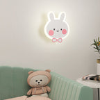 Lumendat Contemporary Creative Acrylic Cartoon Fairy Astronaut Iron LED Kids Wall Sconce Lamp For Bedroom Lumendat