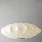 Creative Minimalist Fabric Lantern 1-light Pendant Light BulbSquare