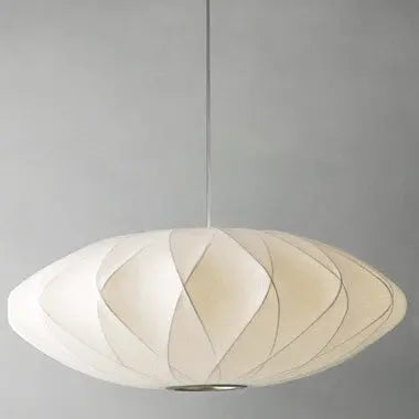 Creative Minimalist Fabric Lantern 1-light Pendant Light BulbSquare