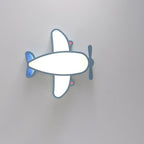 Lumendat Cartoon Creative Luminous Aircraft Design LED Flush Mount Ceiling Light Lumendat