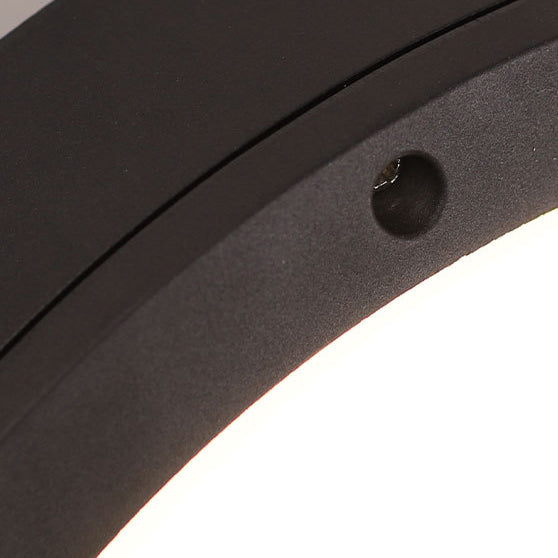 Outdoor Simple Round Octagon Aluminum Waterproof LED Flush Mount Ceiling Light BulbSquare