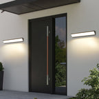 Modern Minimalist Outdoor Long Bar Aluminum Acrylic Waterproof LED Wall Sconce Lamp For Outdoor Lumendat