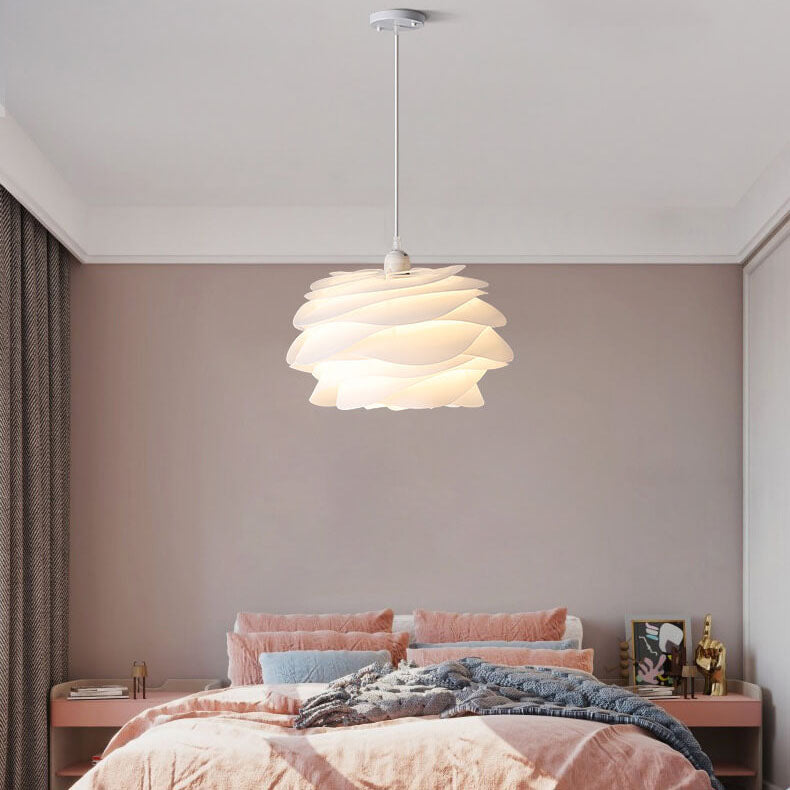 Nordic Creative Rose Pods PVC 1-Light Pendant Light