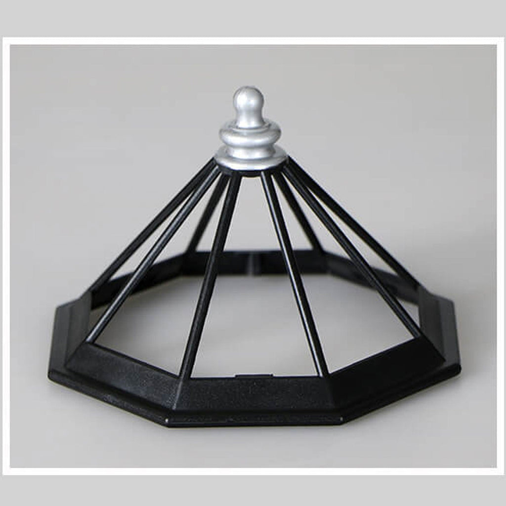 Creative Solar Rotating Tower Resin Hardware LED Garden Decoration Landscape Light Lumendat