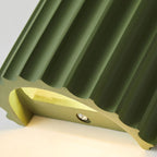 Contemporary Nordic Resin Tiles 2-Light Wall Sconce Lamp For Bedroom