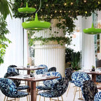 Modern Creative Refreshing Circle Plant 1-light Pendant Light Lumendat