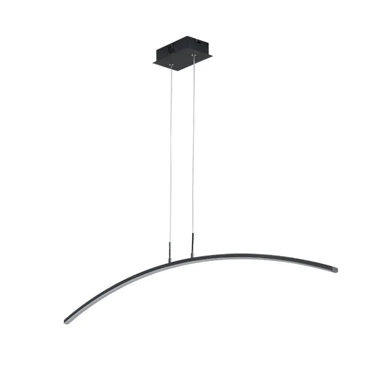 Nordic Minimalist Arch Linear LED Chandelier Lumendat