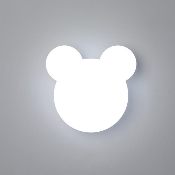 Lumendat Cartoon Minimalist Bear Shape LED Wall Sconce Lamp Lumendat