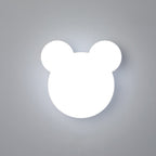 Lumendat Cartoon Minimalist Bear Shape LED Wall Sconce Lamp Lumendat