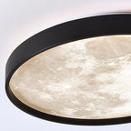 Nordic Creative Moon Round LED Flush Mount Ceiling Light BulbSquare