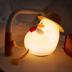 Creative Cartoon Silicone Duck Pat LED Night Light Table Lamp Lumendat