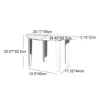 Lumendat Modern Minimalist Plastic Cloud Design Four Legs Kids Table For Living Room Lumendat