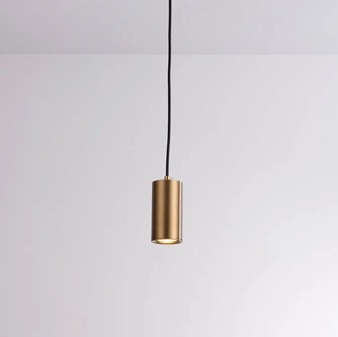 Nordic Minimalist Column Iron Mini 1-light Pendant Light Lumendat