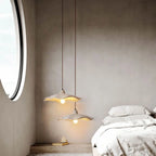 Japanese Vintage Cement Flower Lampshade Island Light Chandelier – 1/2/3 Light Lumendat