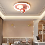 Lumendat Contemporary Creative Resin Kids Cartoon LED Flush Mount Ceiling Light For Bedroom Lumendat