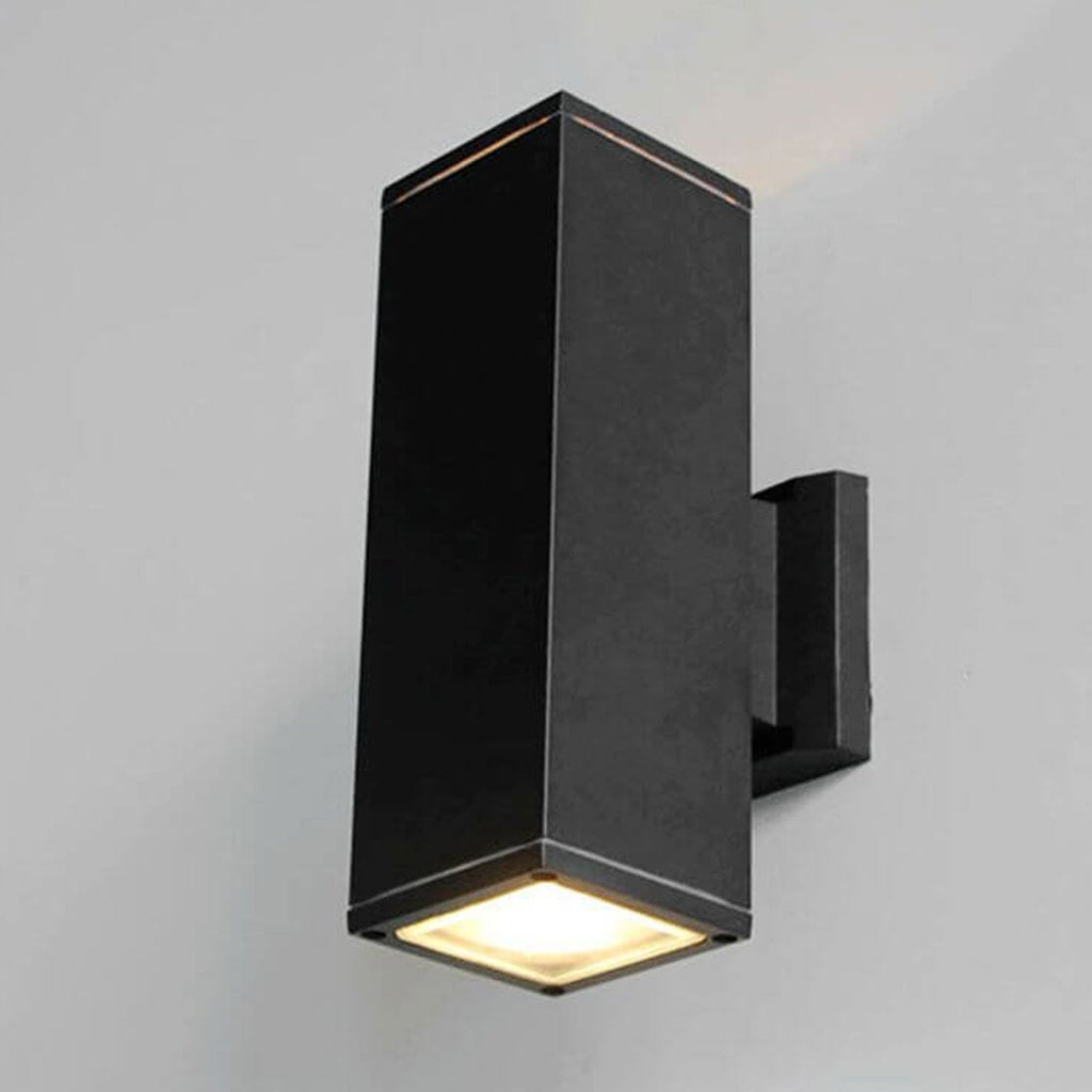 Modern Minimalist Square Column LED Luminous Outdoor Waterproof Wall Sconce Lamp Lumendat
